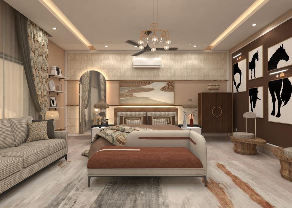 Bedroom suite designed by Biaas Interior